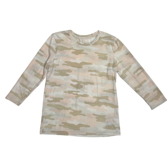 Lucky Brand Tops - Lucky Brand Women Pink Camo Size Small Lightweight Tee 3/4 Sleeve